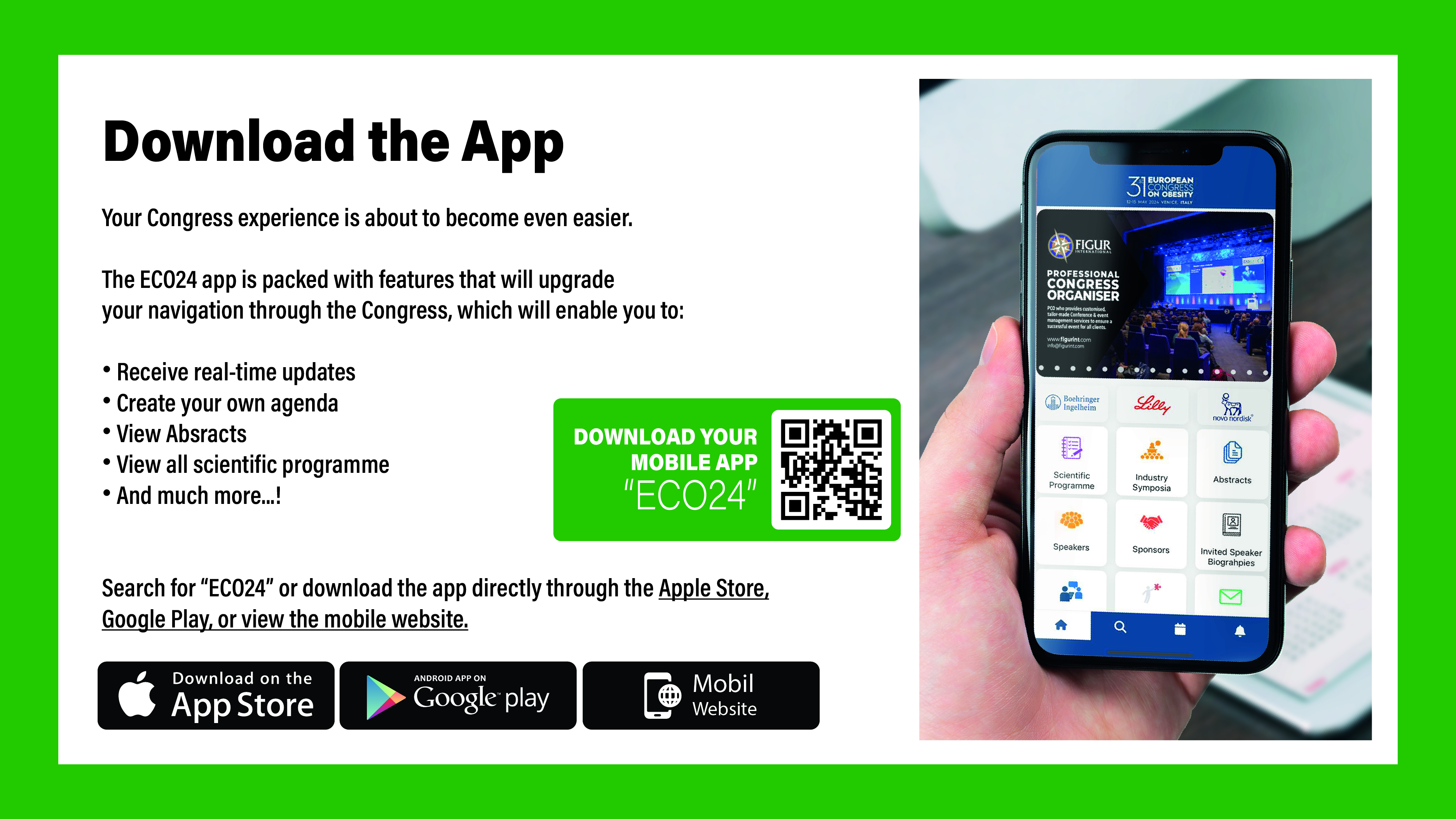 Download the ECO24 Mobile App